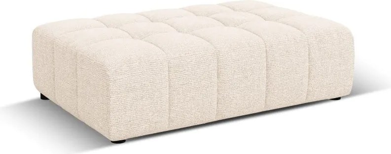 Pouf Chicago in ciniglia - L102 cm