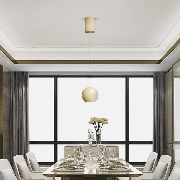 Lampadario LED a sospensione con filo LED/8,5W/230V 3000K grigio