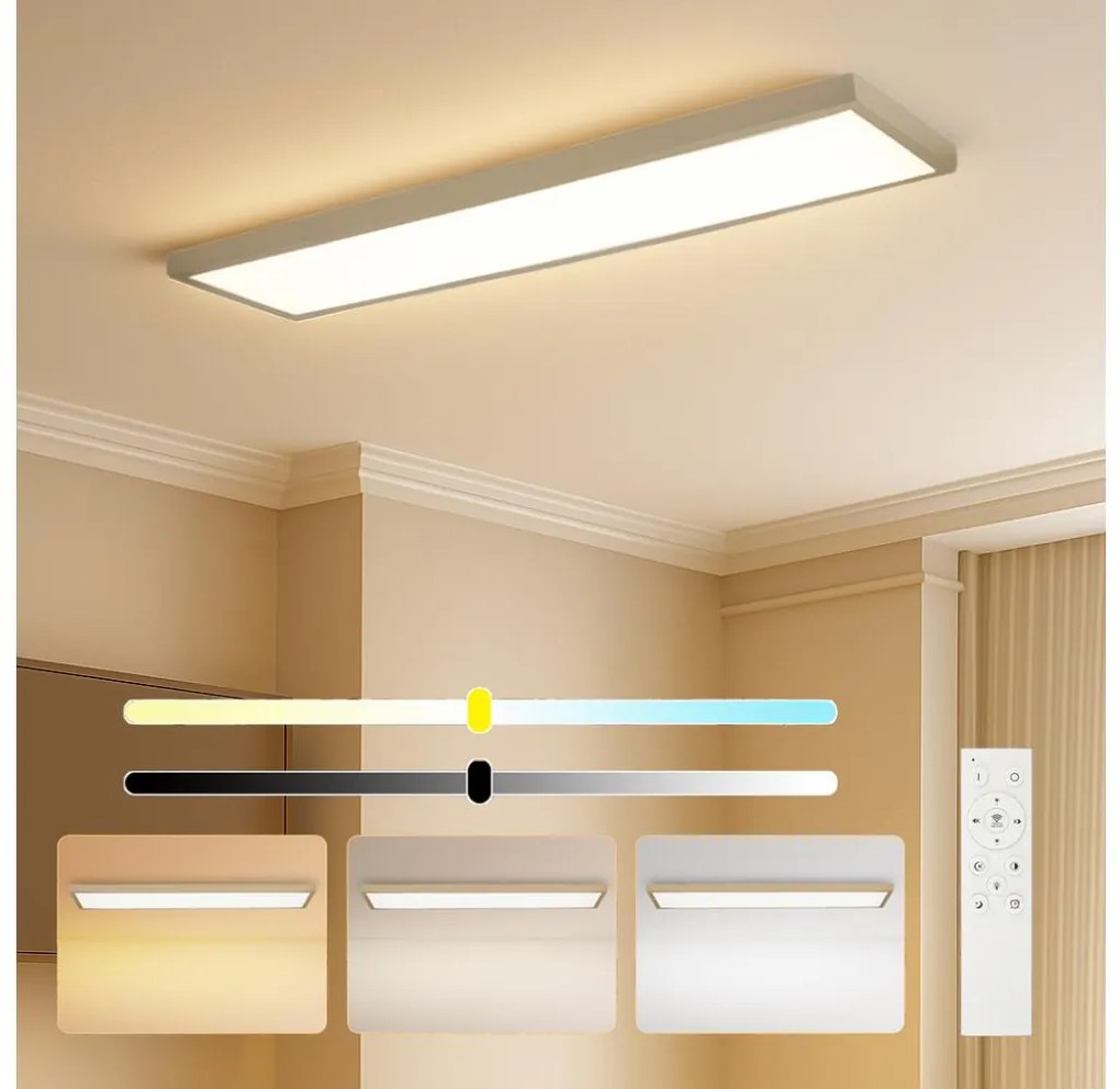 Brilagi-LED Lampada da bagno dimmerabile FRAME SMART LED/50W/230V 120x30 IP44 + telecomando