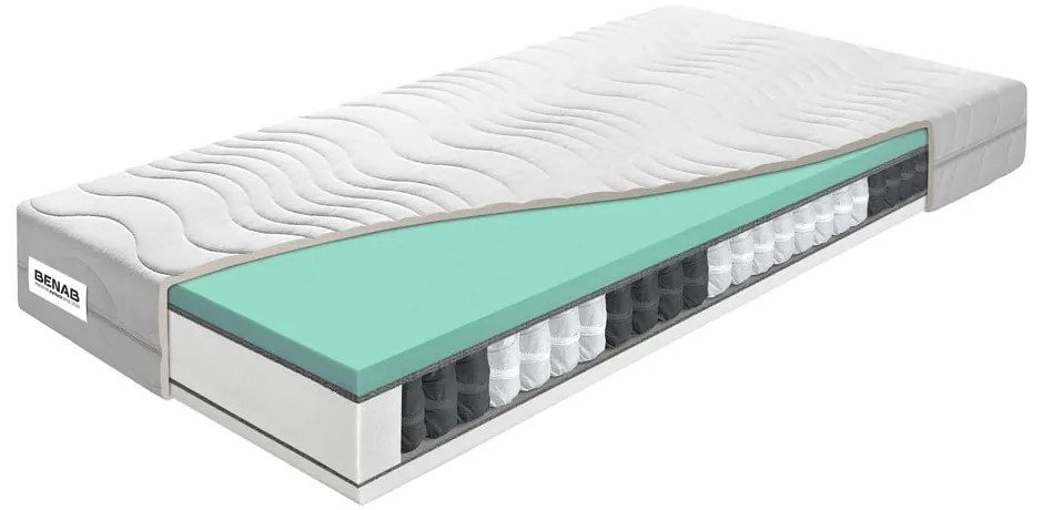 Materasso a molle duro/medio 80x200 cm Standard Pocket - BENAB