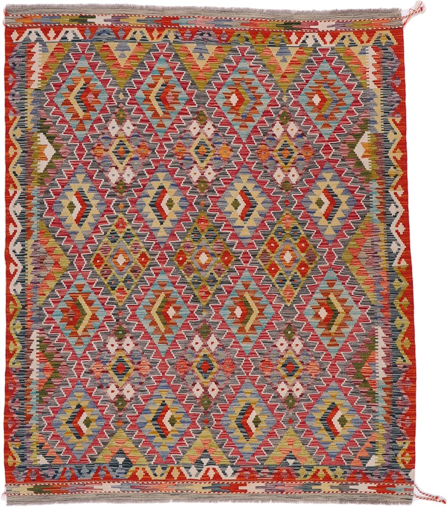 Kilim Tappeto 200 x 160 (Pakistan) Annodato A Mano