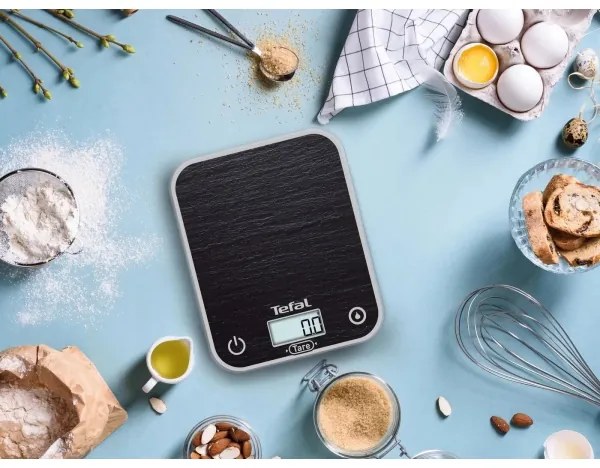Tefal - Bilancia da cucina OPTISS 2xAAA nero