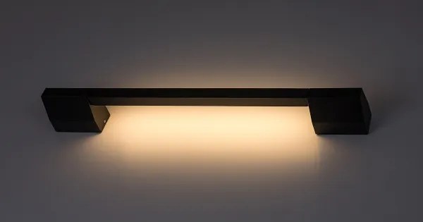 Rabalux 77052 - Applique LED da esterno ZILINA LED/8W/230V IP54 59,5 cm nero