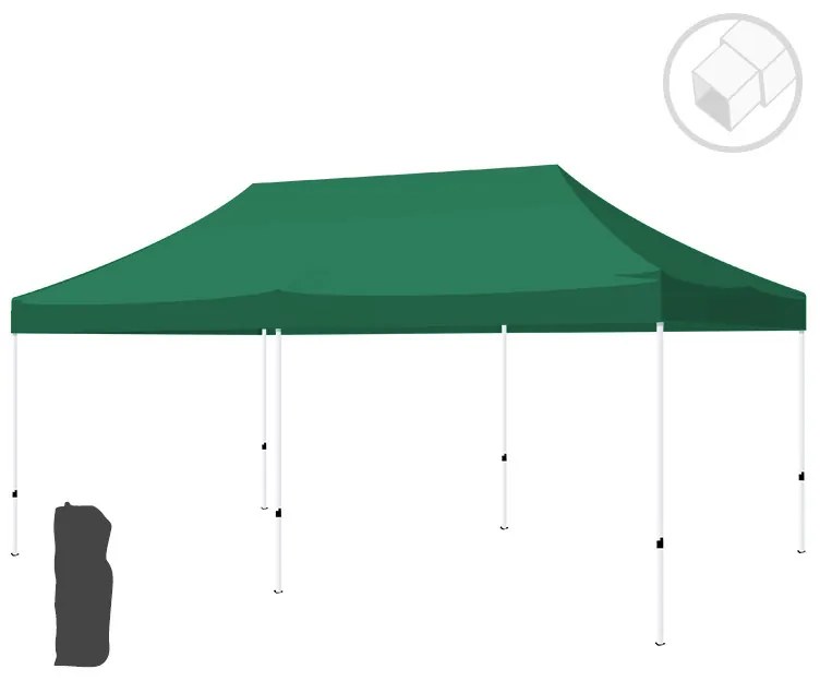 Gazebo 3x6 Master - Verde