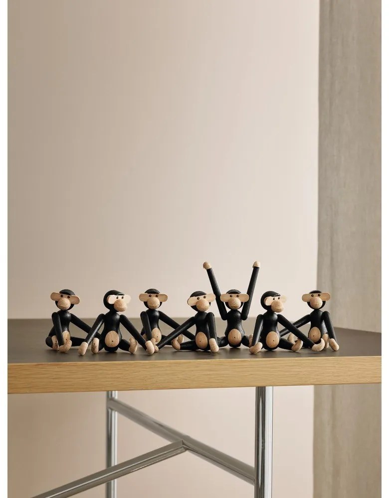 Statuetta in legno di quercia Monkey - Kay Bojesen Denmark