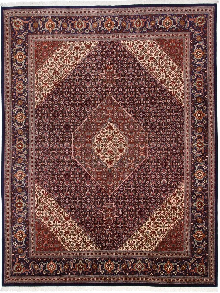 Tabriz Tappeto persiano 400 x 300 Blu (Iran) Annodato A Mano