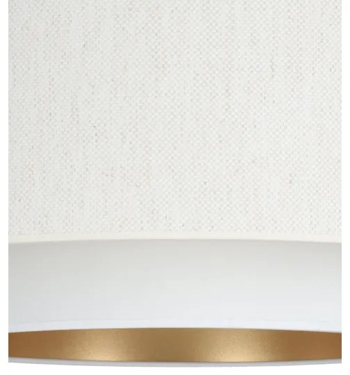 Plafoniera NATIA 1xE27/60W/230V Ø 45 cm bianca