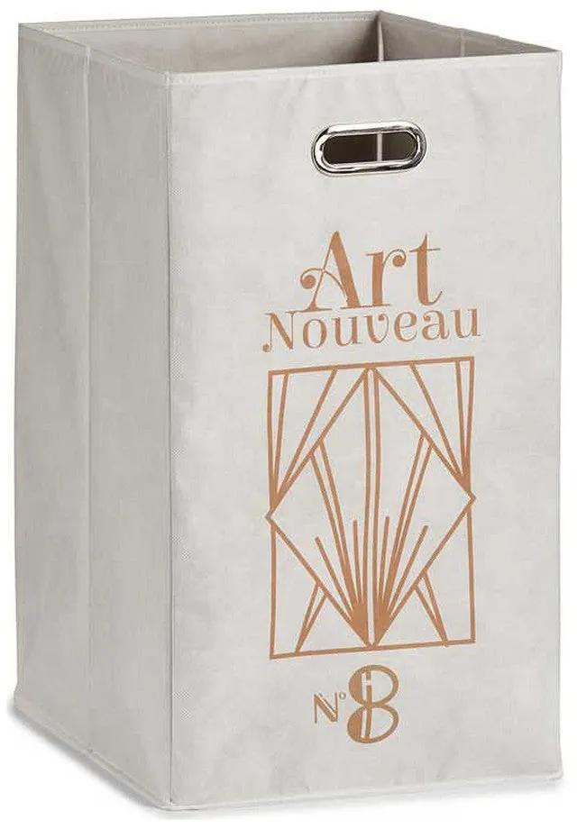 Cesto Art Nouveau Pieghevole Poliestere Cartone (35 x 57 x 35 cm)