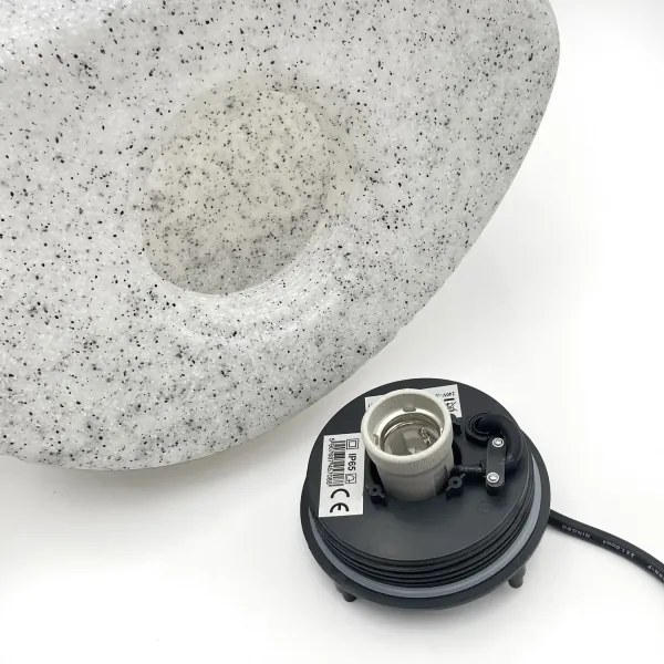 Lampada decorativa da esterno LUMISTONE 1xE27/15W/230V IP65 Ø 38 cm