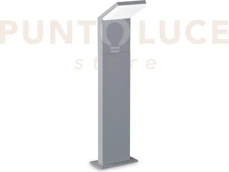 Style paletto ip54 led smd 8,5 w on-off 1050 lm 4000 k grigio 50cm