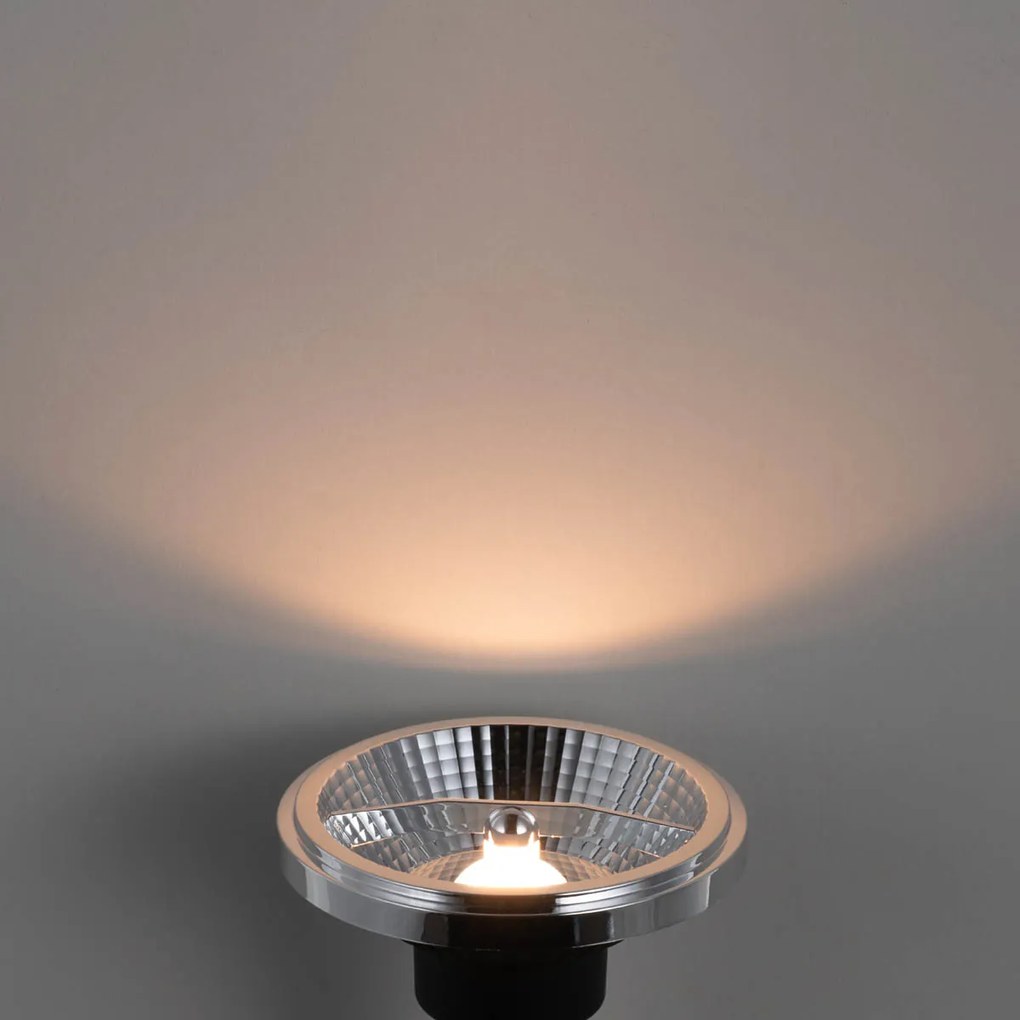 Set di 5 lampadine LED GU10 AR111 dimmerabili a 3 fasi in Kelvin 10W 800 lm 2700 - 3700K