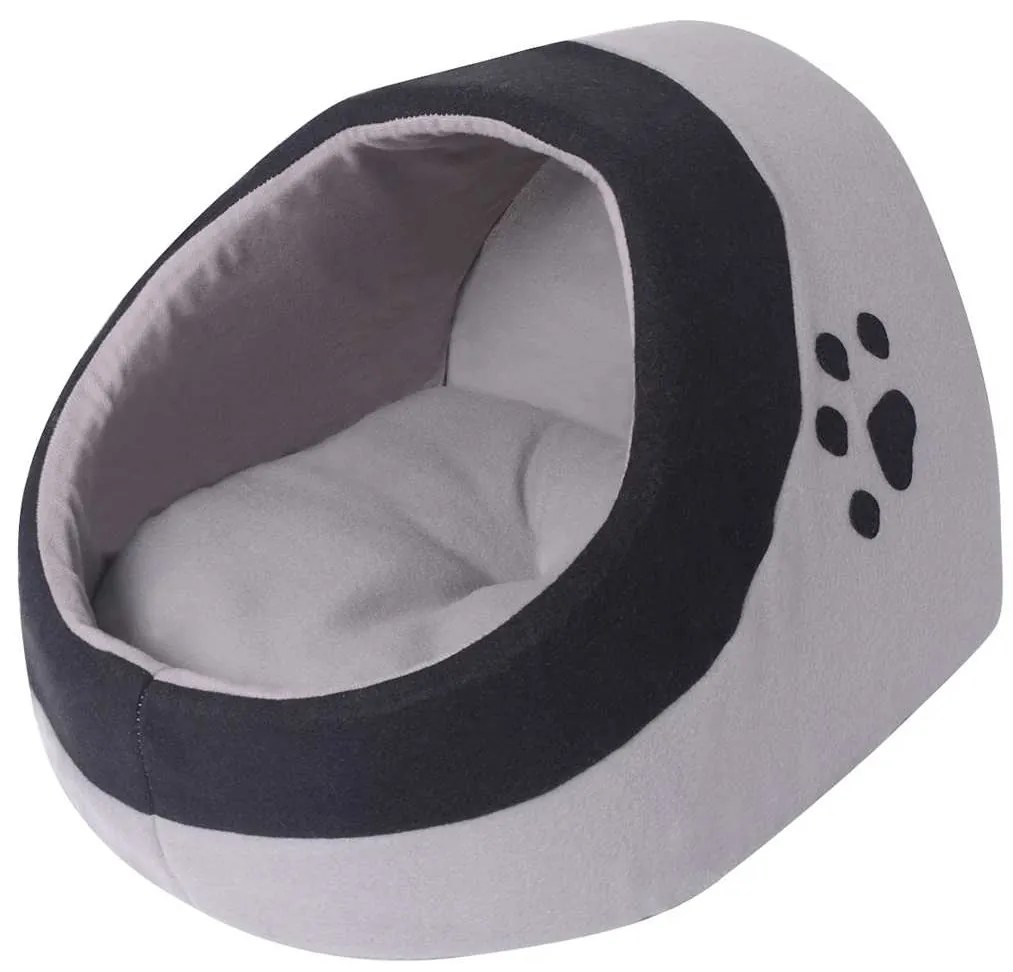 Cuccia Per Gatti Grigio E Nero M /