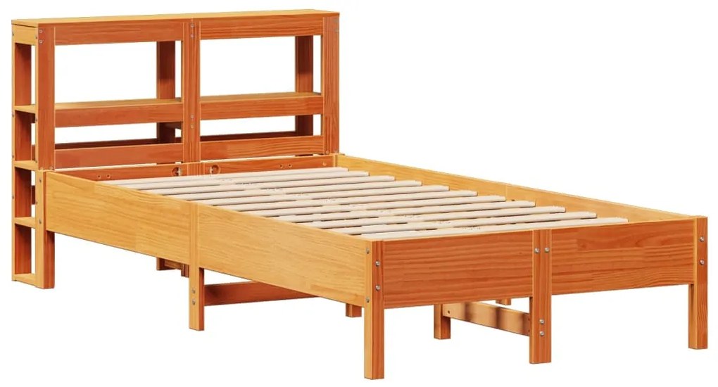 Letto senza materasso marrone cera 90x200 cm legno di pino