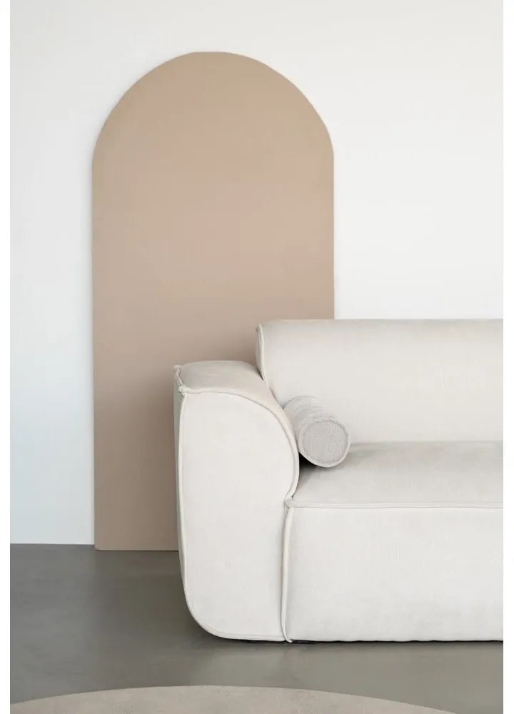 Divano angolare componibile color crema (con penisola a destra) Flex Felix – Miuform