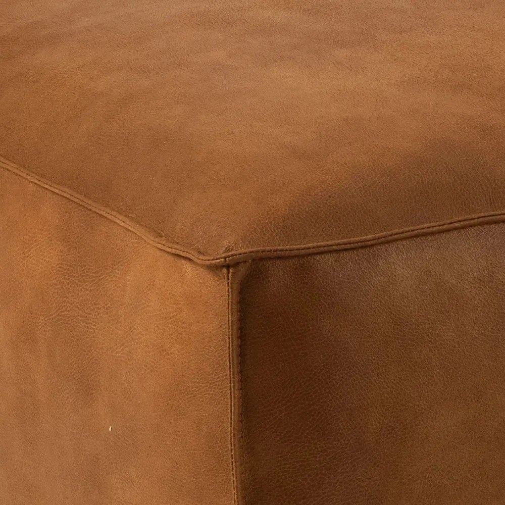 Modulo divano marrone cognac (parte centrale) Fairfield Kentucky - Bonami Selection