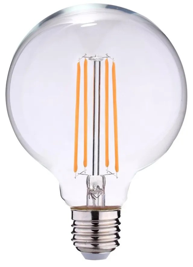 Lampada LED E27 12W a Filamento 140 lm/W Dimmerabile - G125 Colore Bianco Caldo 2.700K