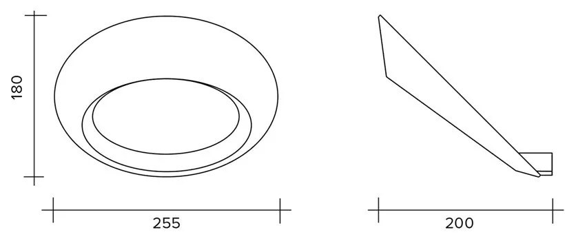 Olo applique verniciata nera (ULTIM 3 DISPONIBILI)