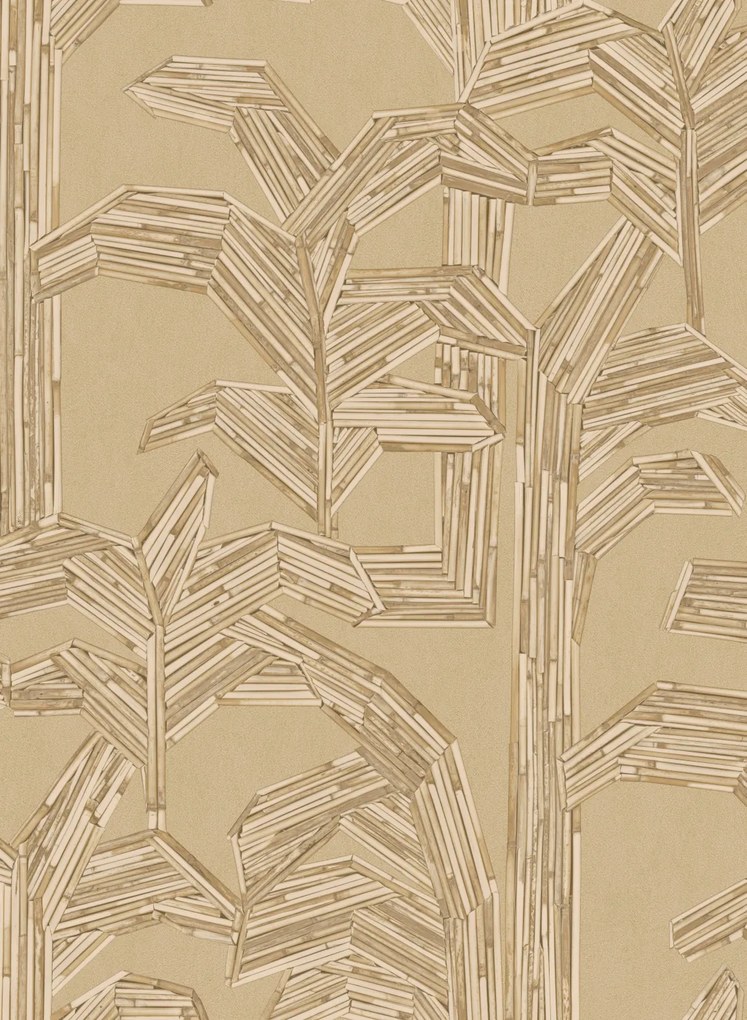 Arte International Carta da parati Kailua - Whole Wheat