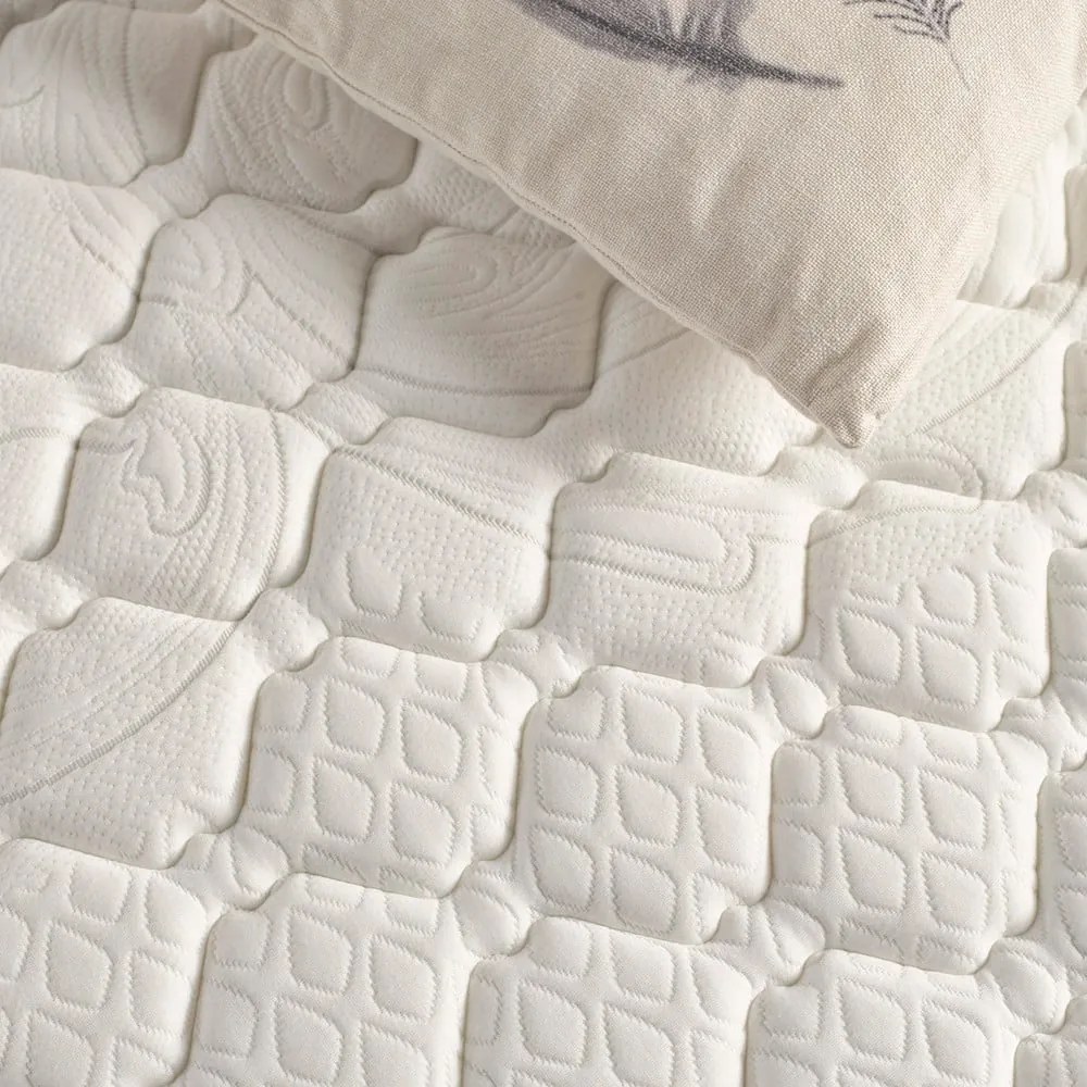 Materasso bifacciale/termoregolatore in schiuma media dura/morbida 200x200 cm Olympus Gel - Moonia