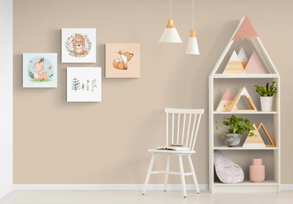 Set di quadri – Animali adorabili