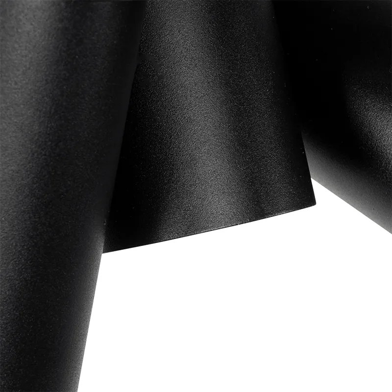 Faretto di design nero 2 luci orientabile - Michael