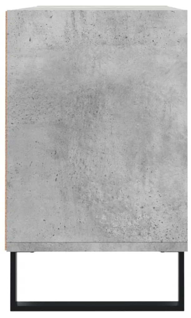 Mobile per tv grigio cemento 103,5x30x50 cm legno multistrato