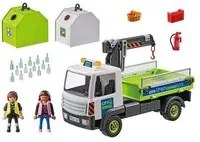 Costruzioni playmobil 71431 city action camion trasporto contenitori r