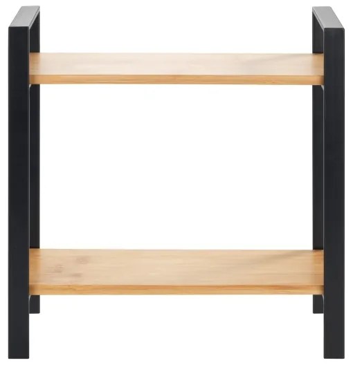 WENKO 53029100 - Mensola LOU 32x33 cm nero/marrone