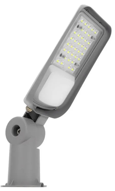 Armatura stradale 30W IP65 - 145lm/W - con Osram chip LED Colore Bianco Naturale 4.000K