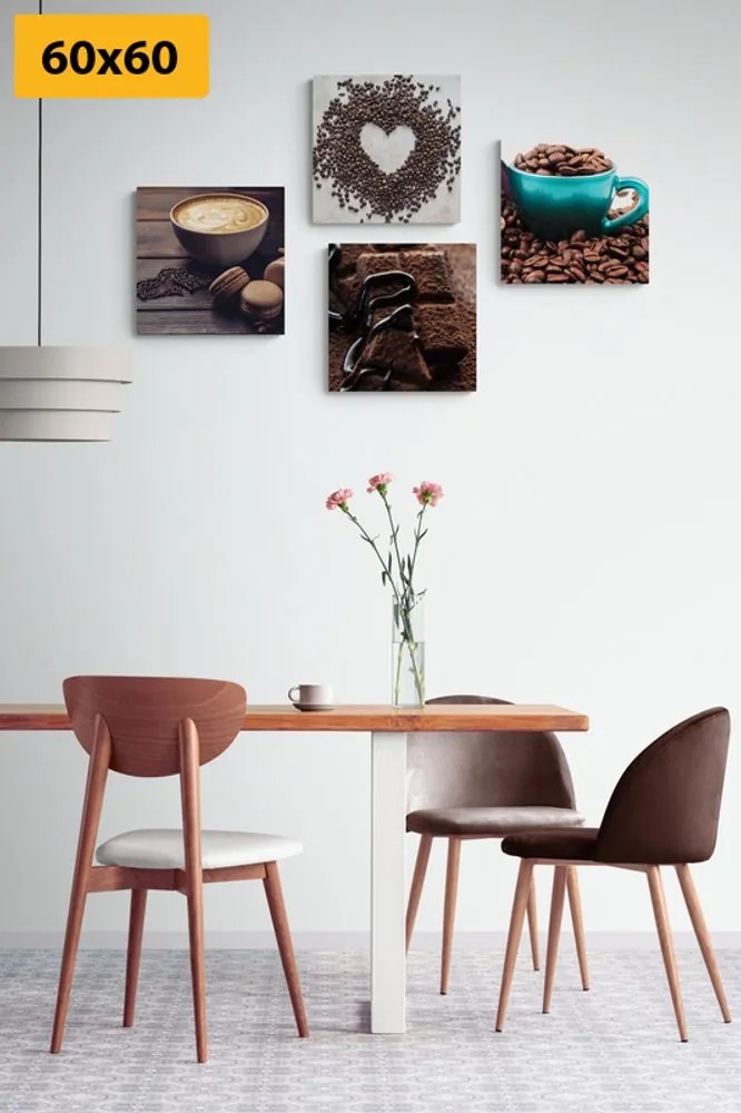 Set di quadri – Profumo di buon caffè
