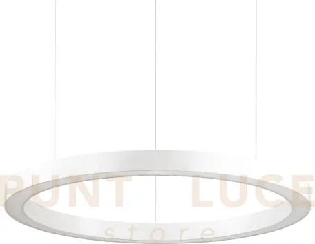 Oracle sospensione led 3000k 35w  4100 lm bianca d.70cm