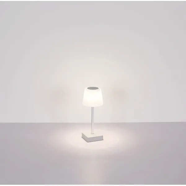 Globo 28061W - Lampada da tavolo LED dimmerabile XAYDEN LED/2W/5V 800mAh bianca