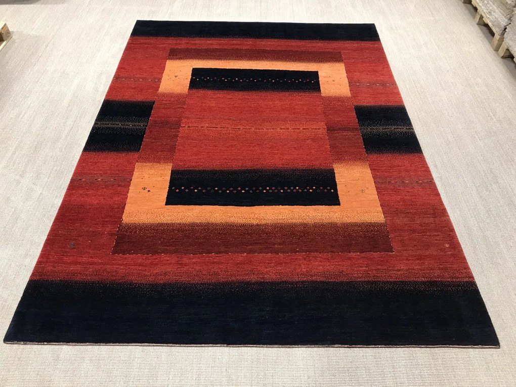 Loribaft Tappeto persiano 250 x 340 Rosso (Iran) Annodato A Mano