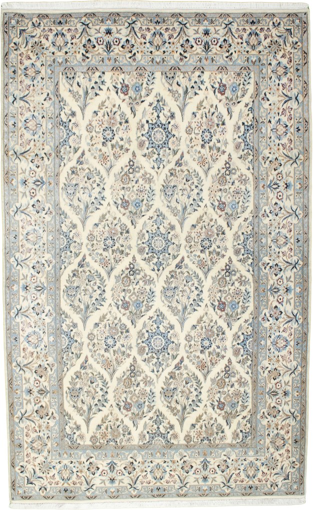 Nain Tappeto persiano 130x200 Beige (Iran) Annodato A Mano