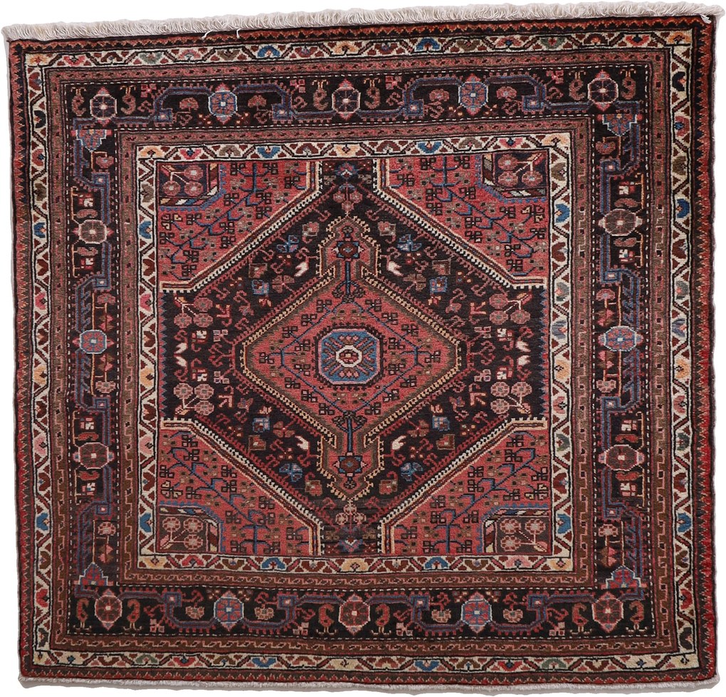 Balochi Tappeto 140 x 130 (Iran) Annodato A Mano