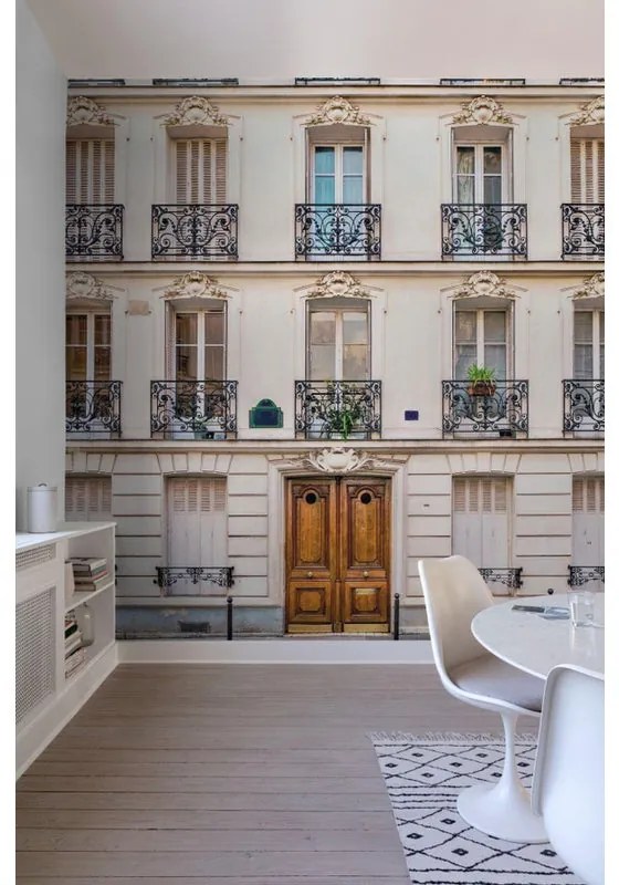 Fotomurale GRANDECOLIFE Old, beige, nero, verde 371X280 cm