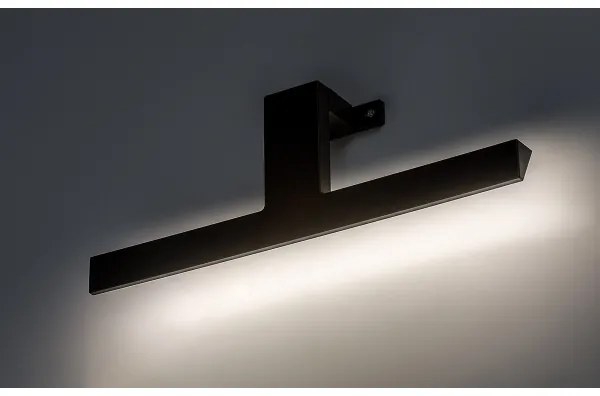 Rabalux 75024 - Illuminazione LED per specchio da bagno LORIC LED/6W/230V IP44 30 cm nero