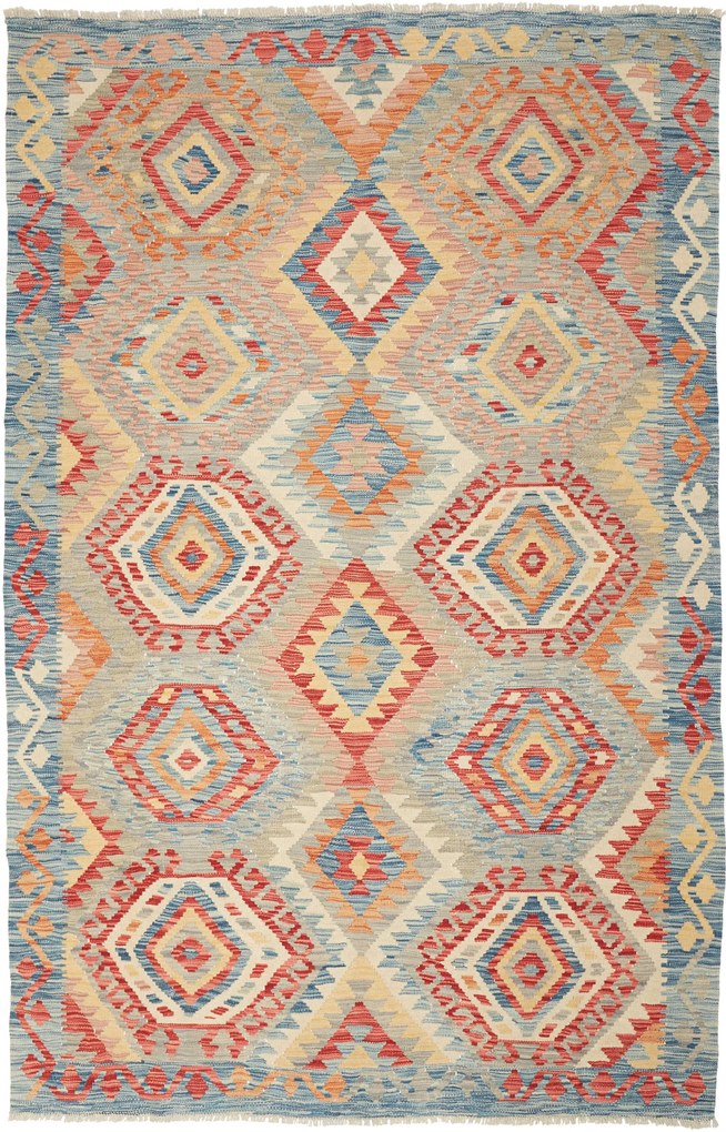 Kilim Tappeto 250x160 (Pakistan) Tessuto A Mano