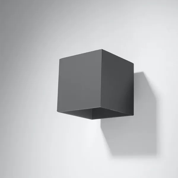Sollux SL.0565 - Applique QUAD 1 1xG9/8W/230V antracite