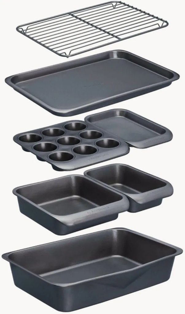 Set di teglie da forno Kleo, set da 7