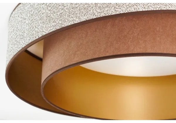 Brilagi - Luce LED dimmerabile VEGAS SHINE LED/24W/230V diametro 60 cm marrone + +TC