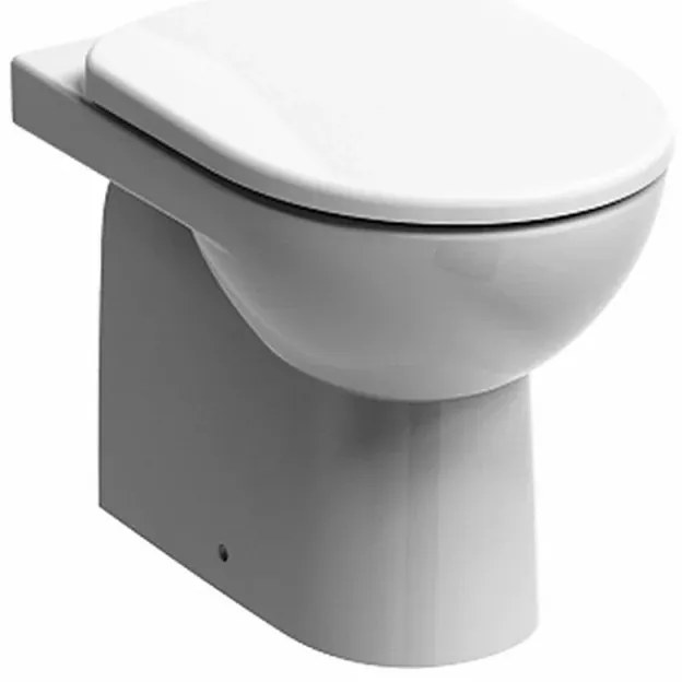 Sanitari filomuro Geberit con scarico universale e copriwc Selnova