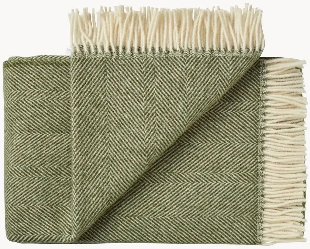 Coperta in lana con frange Rømø
