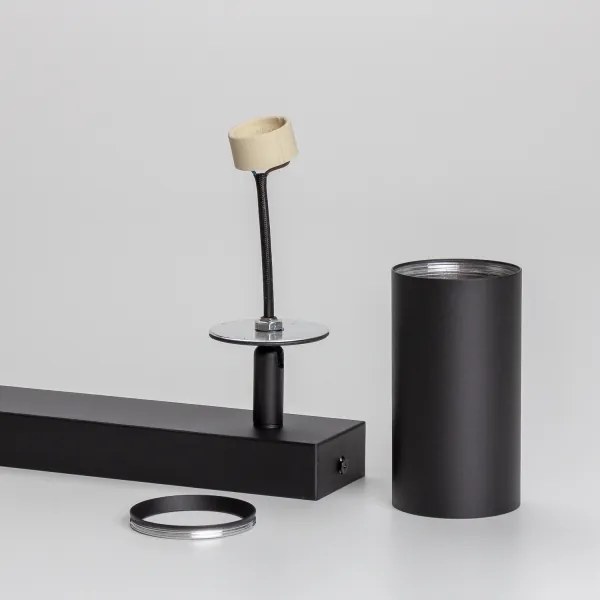 Brilagi - Faretto LED RGBW dimmerabile SELE 2xGU10/6W/230V nero