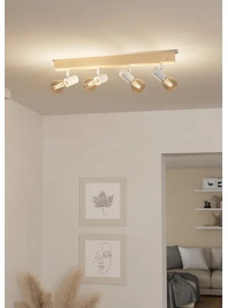 Eglo 99485 - Faretto TOWNSHEND 4xE27/60W/230V