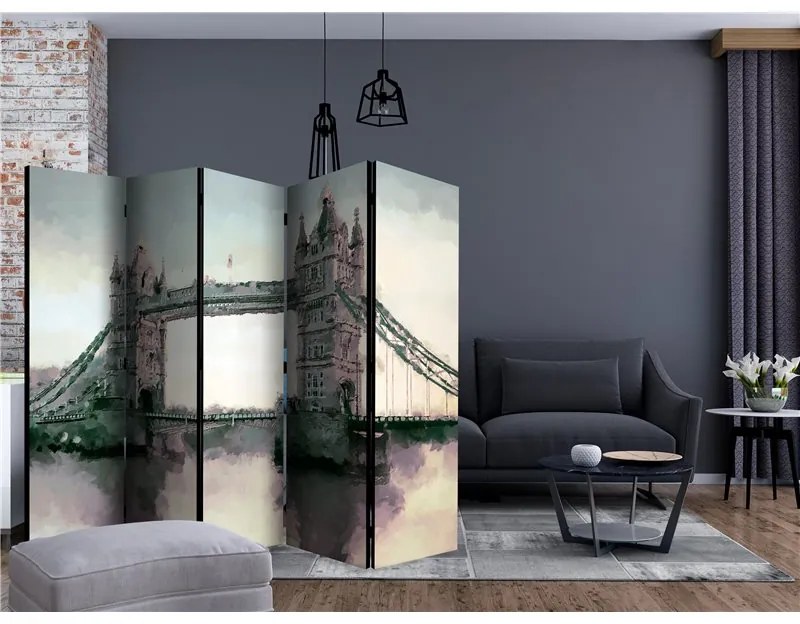 Paravento Victorian Tower Bridge II [Room Dividers]