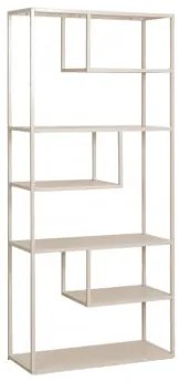 Libreria Thura In Acciaio Tapioca Beige - Sklum