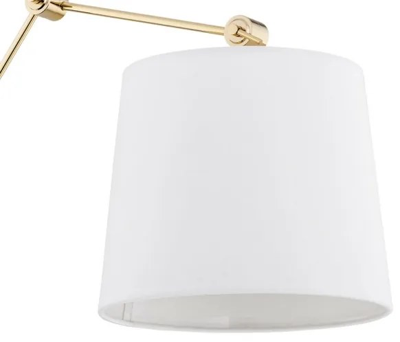 Argon 4897 - Applique ZAKYNTOS PLUS 1xE27/15W/230V bianco/oro