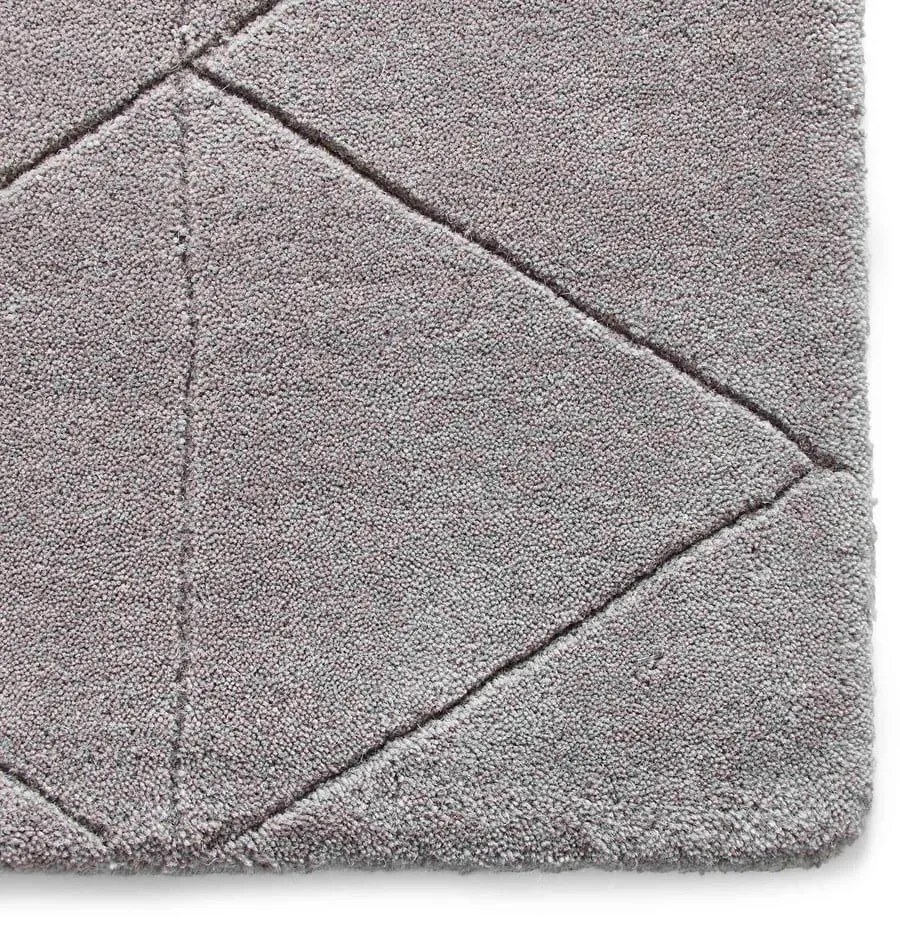 Tappeto di lana grigio, 150 x 230 cm Kasbah - Think Rugs