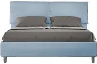 Letto Matrimoniale 160x200 cm Senza Rete Sleeper Azzurro